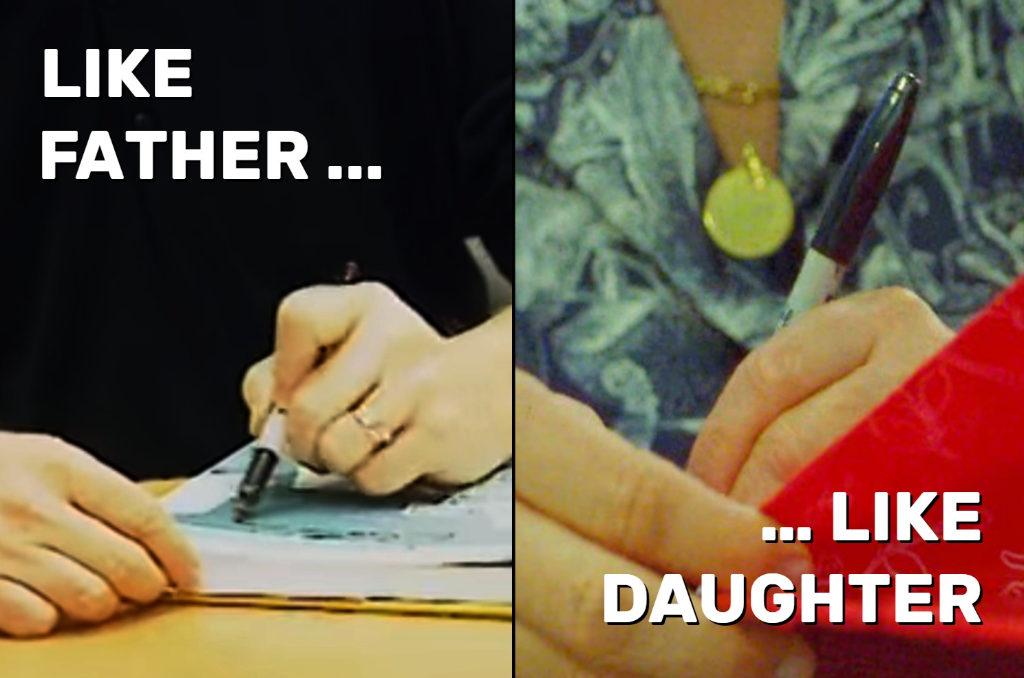 Like Father, Like Daughter? The Odds of Having a Left-Handed Child
